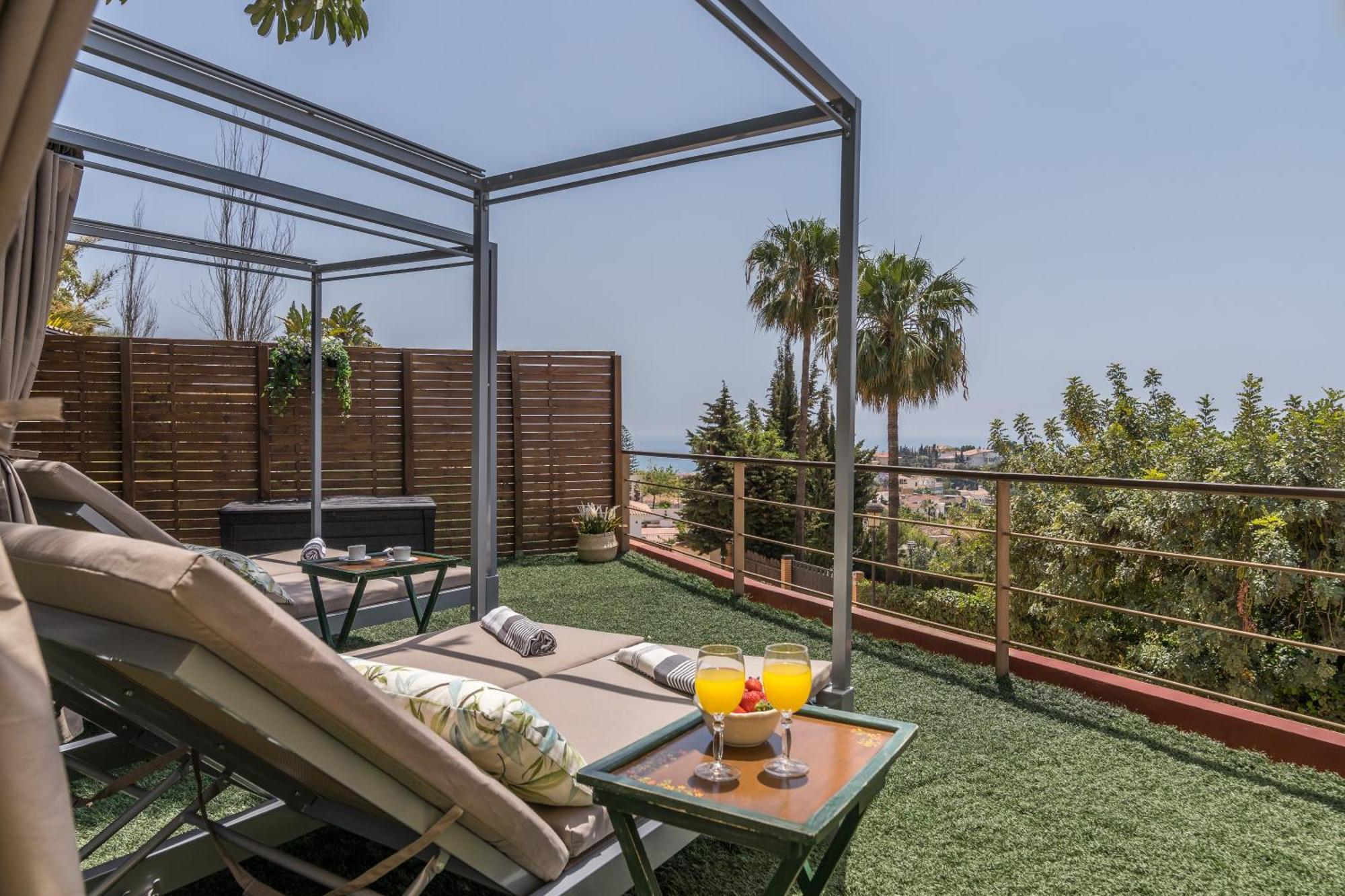 Apartamento Sea View With Shared Terrace Málaga Exterior foto